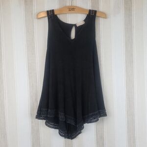 Altar'd‎ State Boho Sleeveless Top Black Size XS